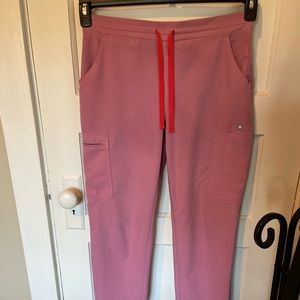 Figs Chalk Pink Yola Skinny Scrub Pants